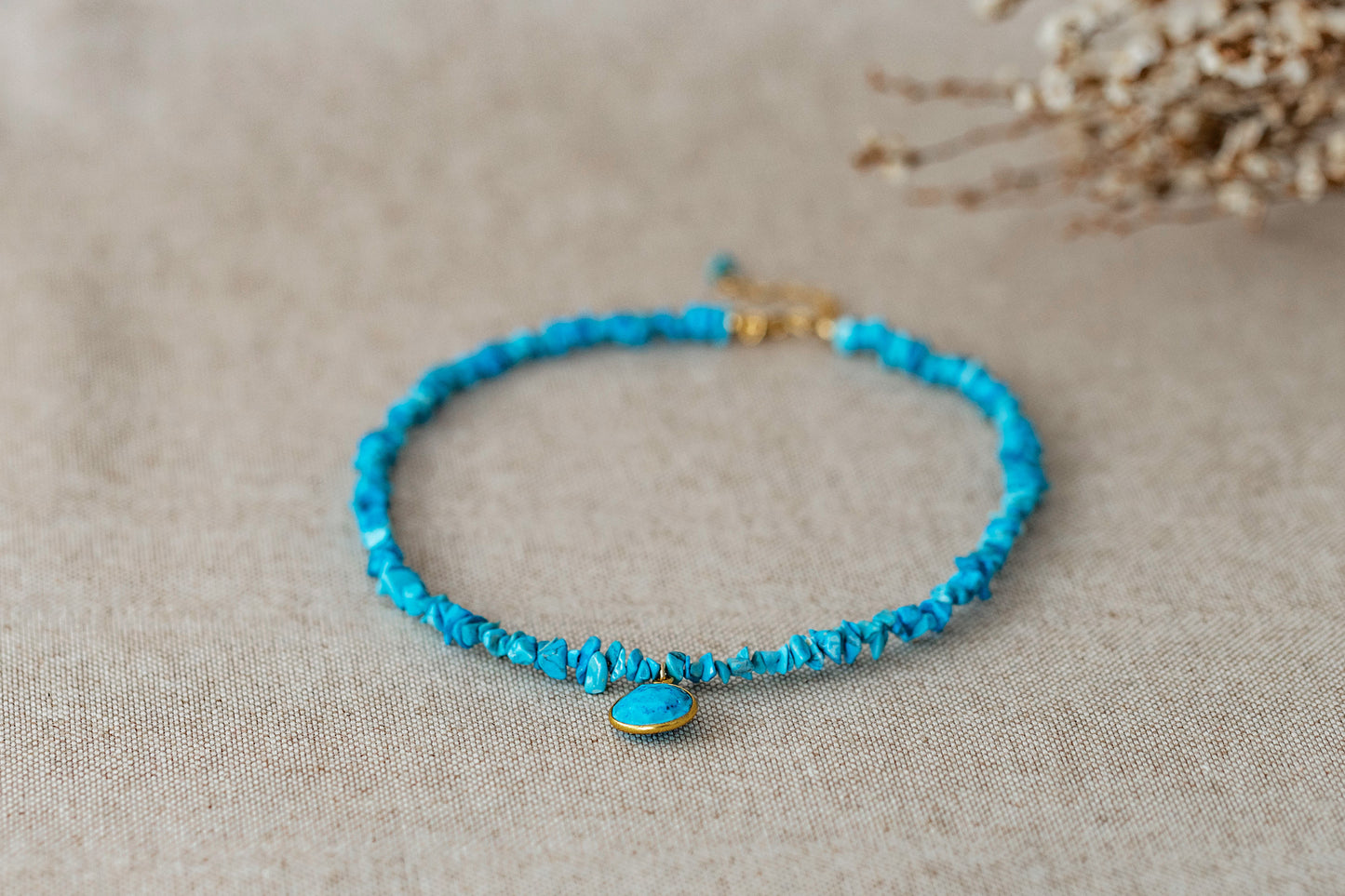 Necklace "Turquoise Summer"