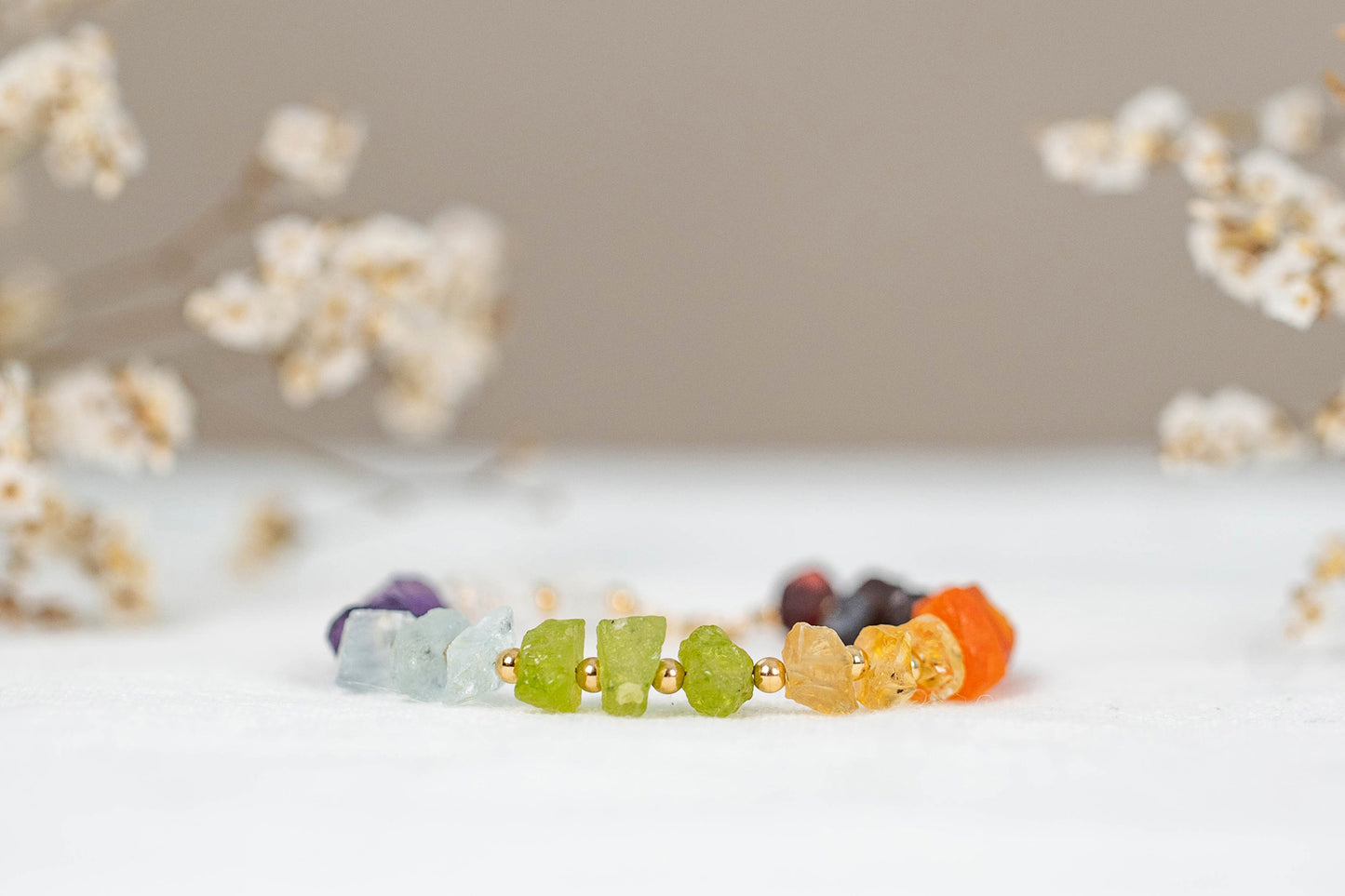 Gemstone bracelet "Chakra"