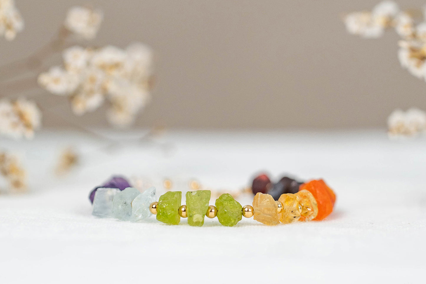 Gemstone bracelet "Chakra"