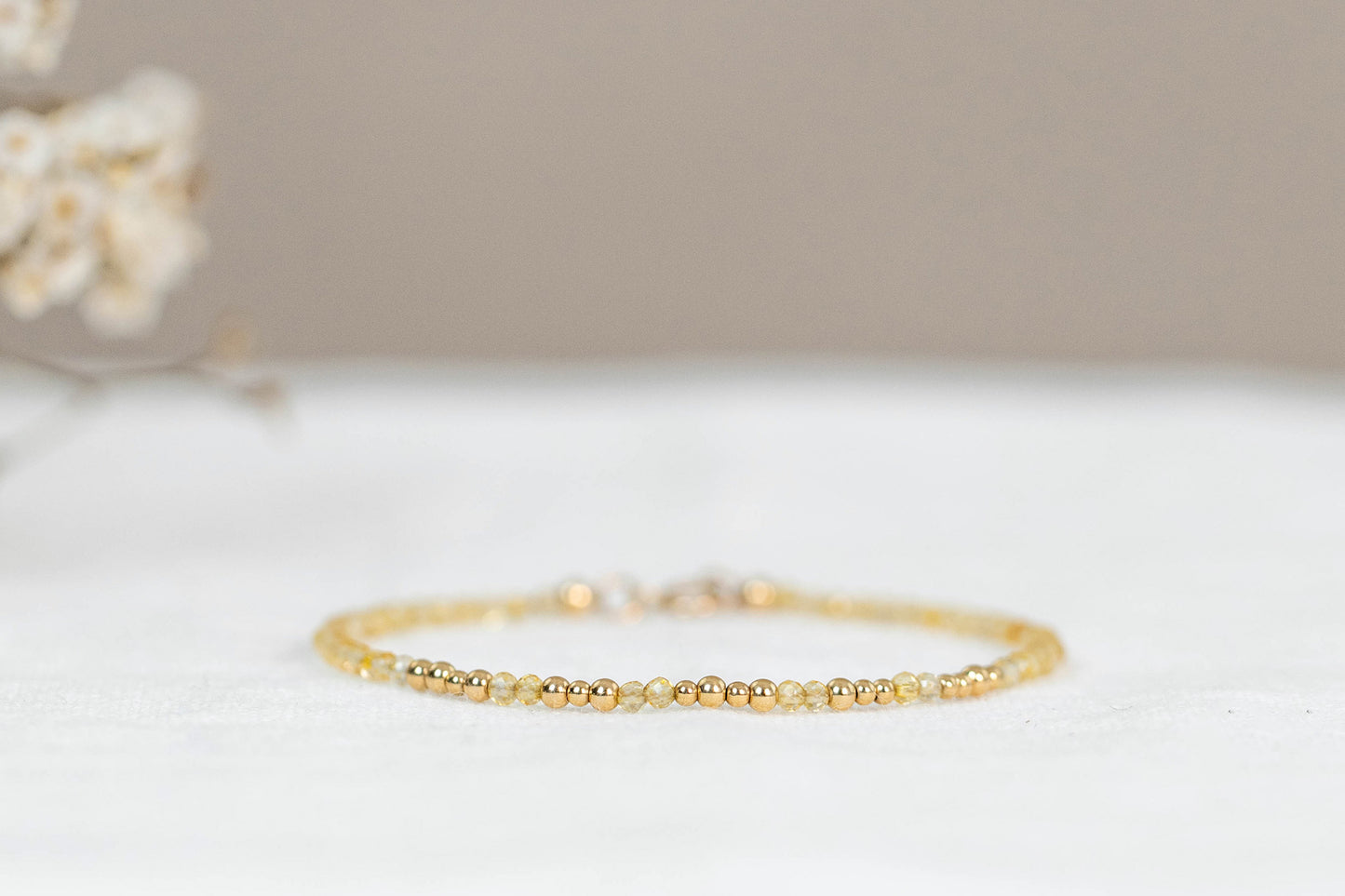 Citrine bracelet "Cinzi"