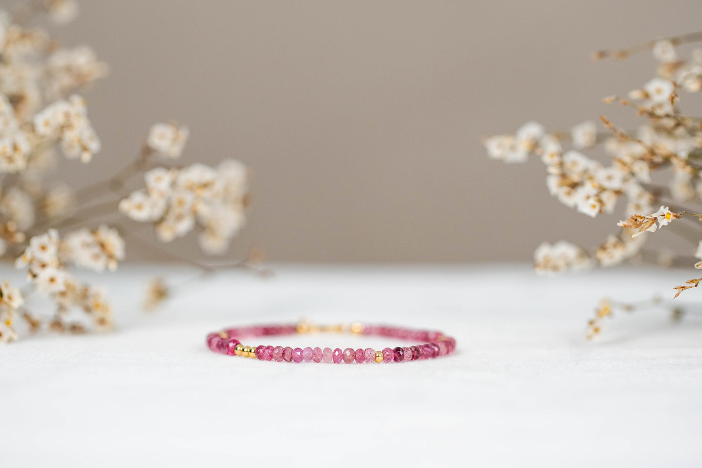 Pink Tourmaline bracelet "Tula"