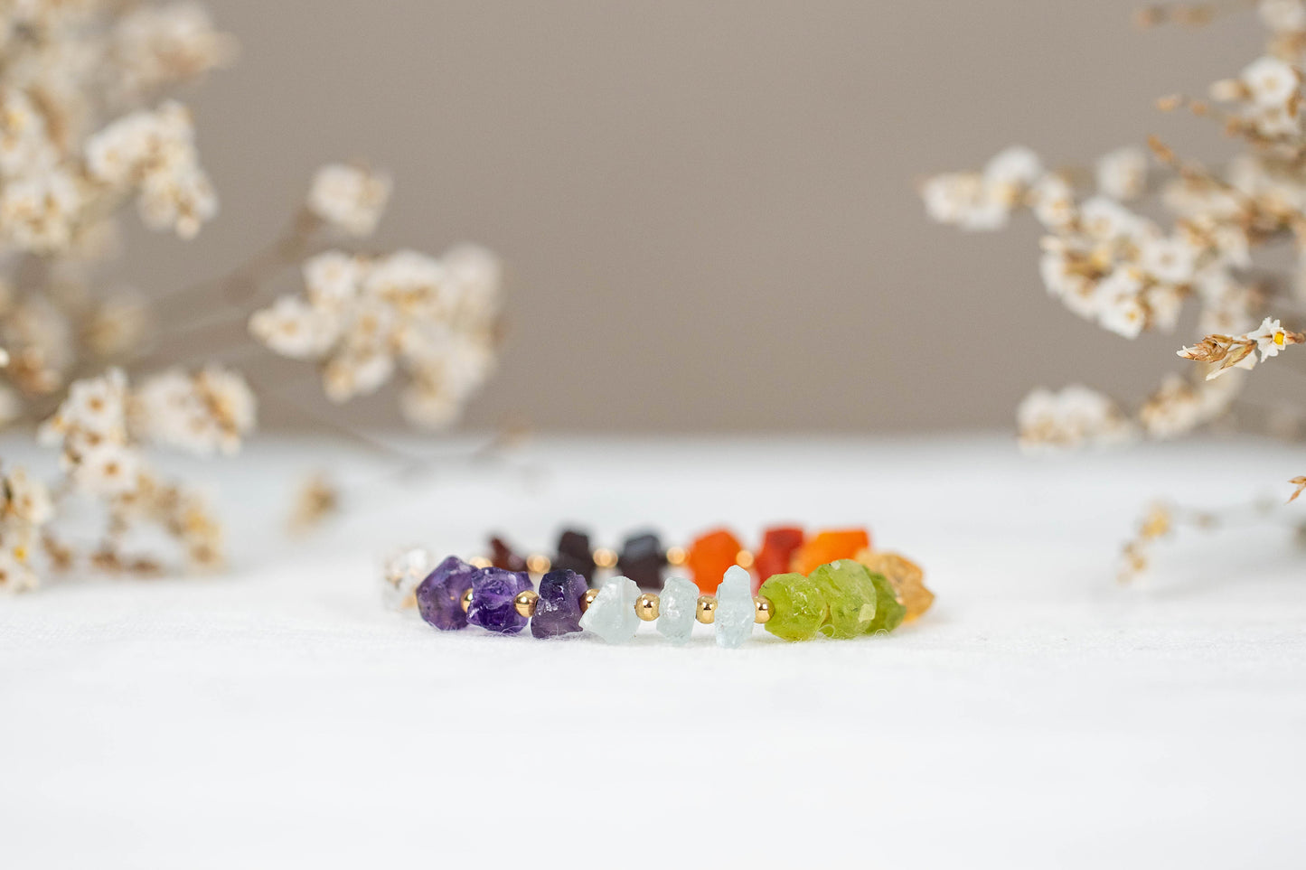 Gemstone bracelet "Chakra"