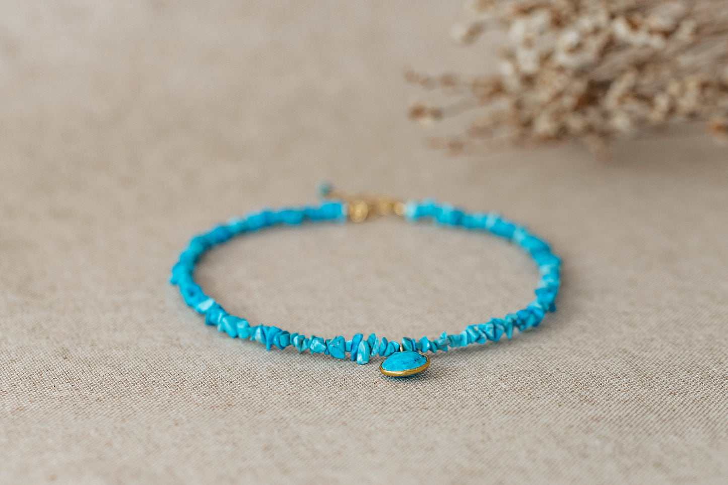 Necklace "Turquoise Summer"