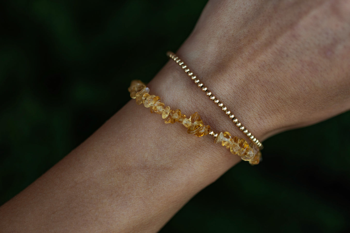 Citrine bracelet "Carol"