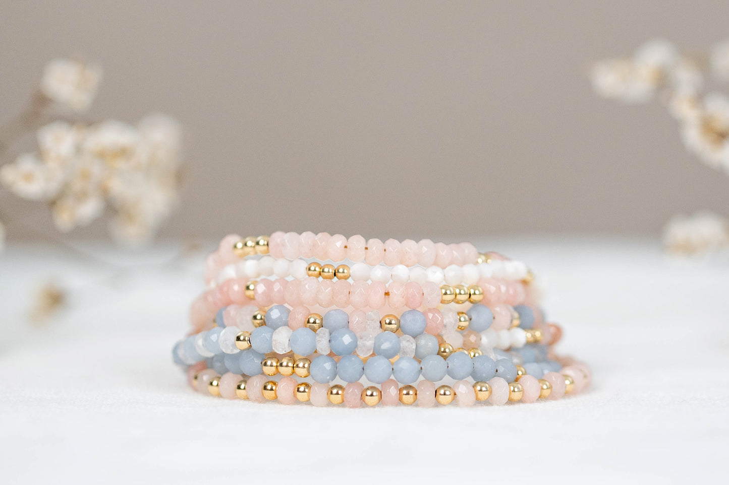 Aquamarine bracelet "Ebba"