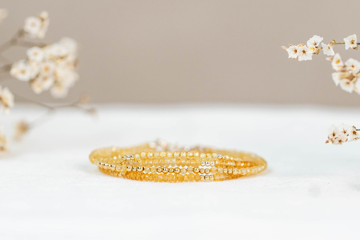 Citrine bracelet "Cilia"