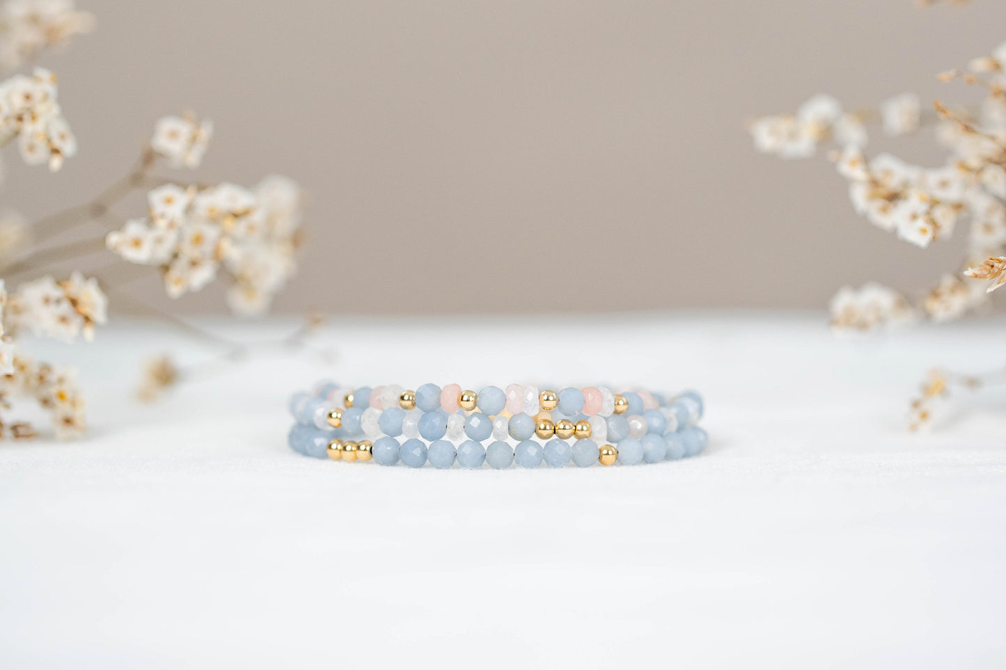 Aquamarine bracelet "Ebba"