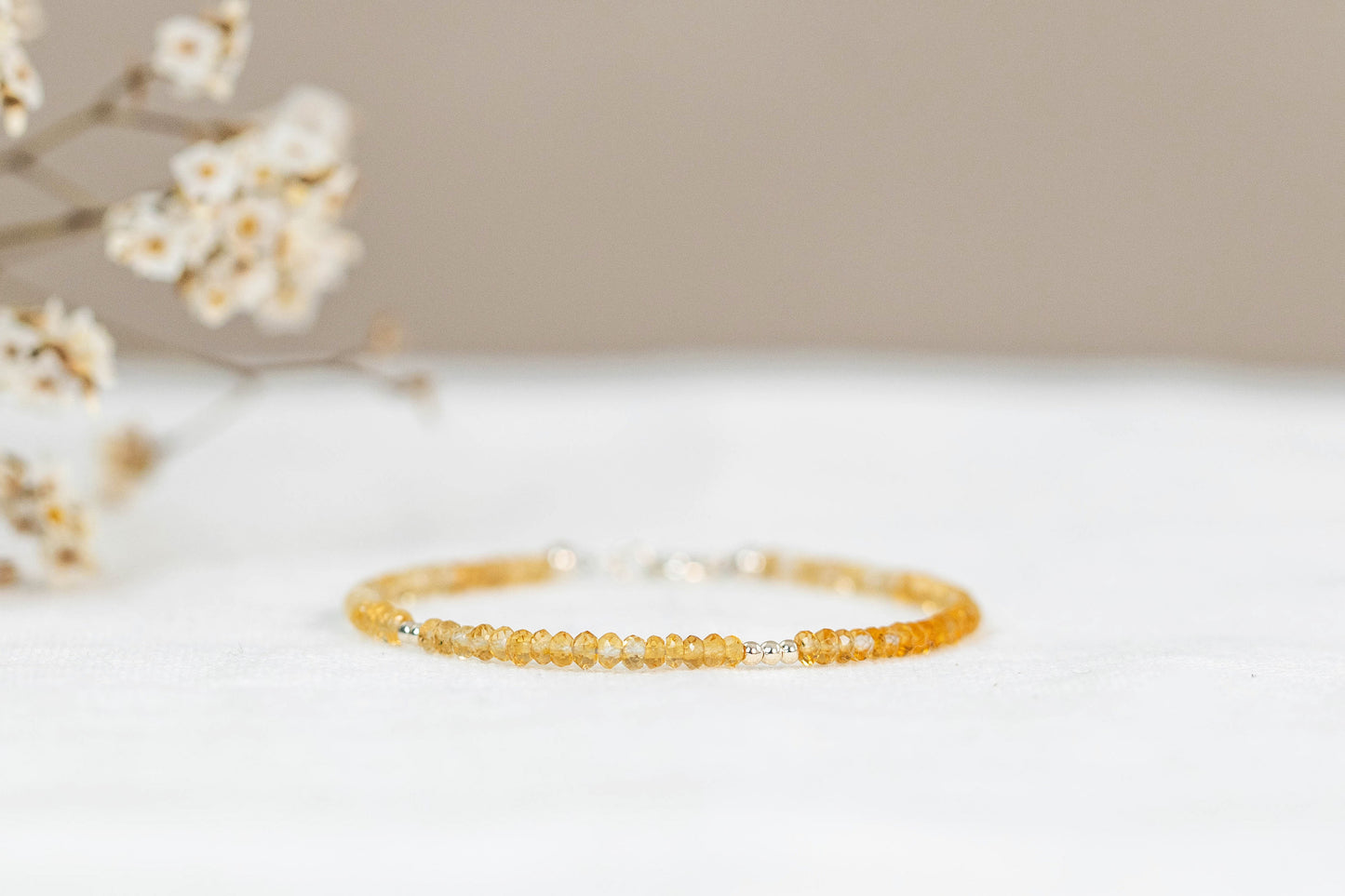 Citrine bracelet "Cilia"