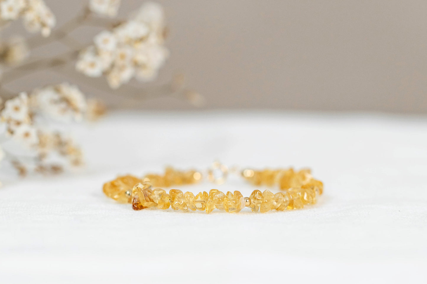 Citrine bracelet "Carol"