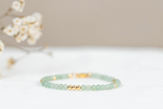 Aventurine bracelet "Ava"