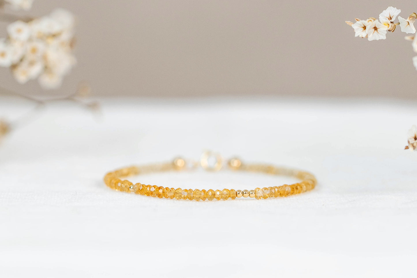 Citrine bracelet "Cilia"